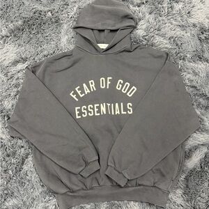 Fear of God Essentials Charcoal Hoodie